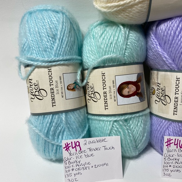 Hobby Lobby Other Bundle Of 5 Yarn Bee Tender Touch From Hobby
